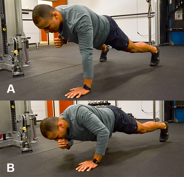push up one arm Chest Workout Moves 